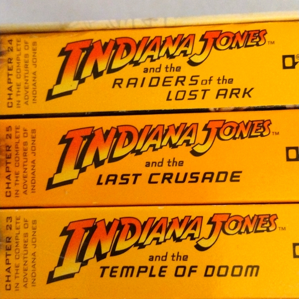 VHS Indiana Jones Trilogy